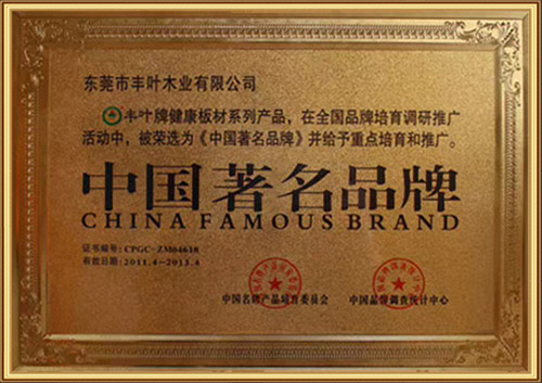 中国著名品牌荣誉称号